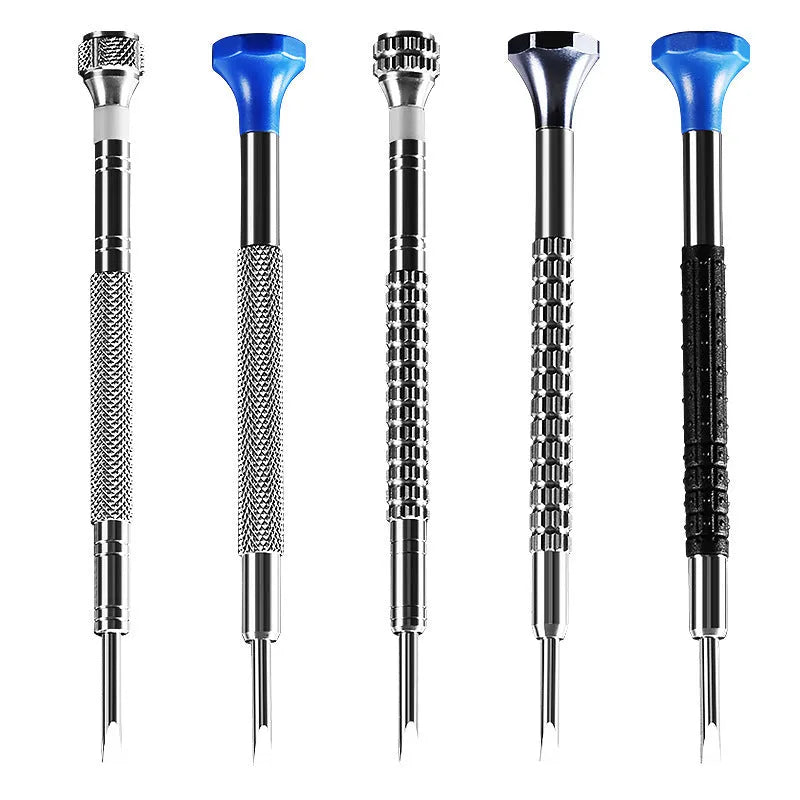 10-piece manual screwdriver repair kit for watches and glasses with spare drill bits