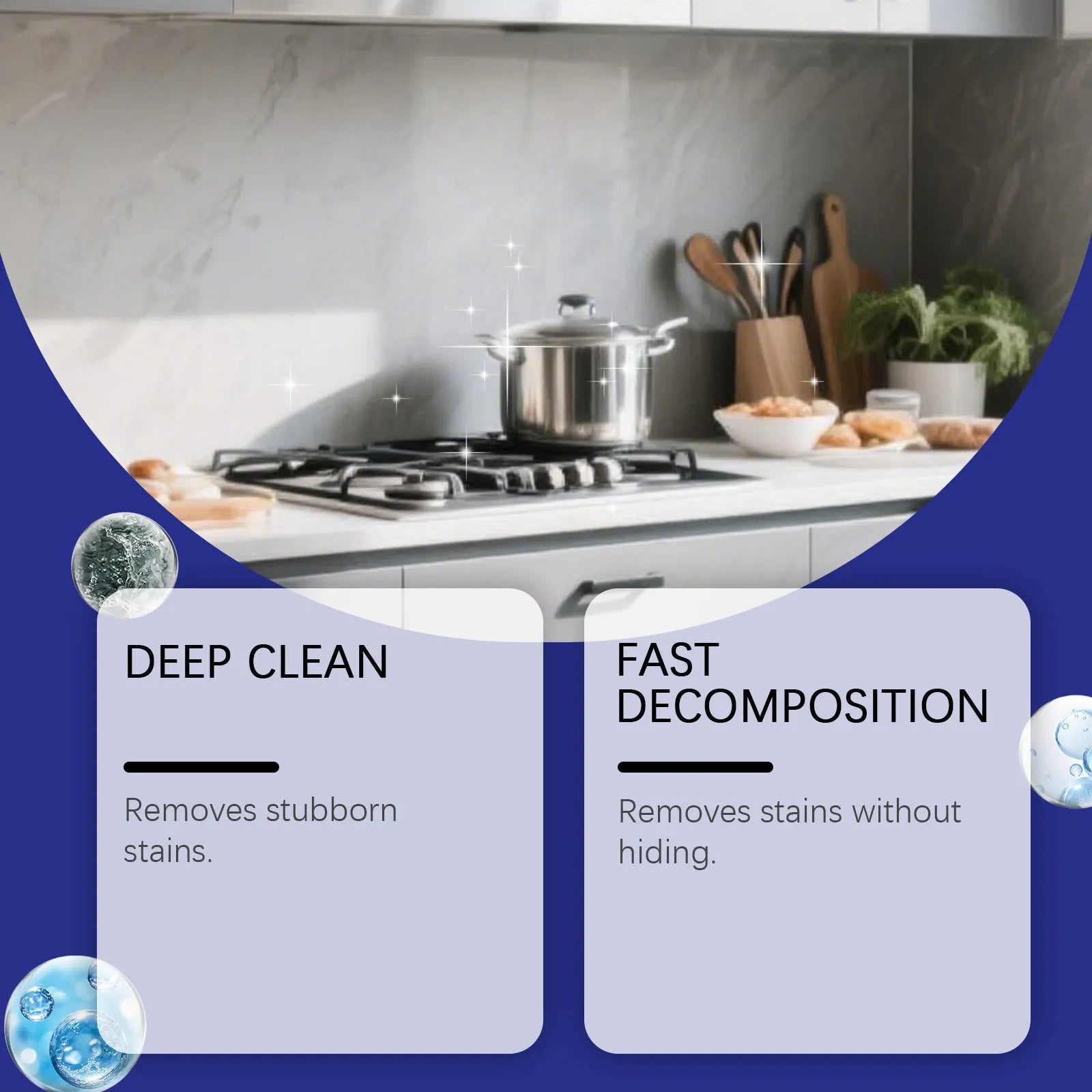 237ml household decontamination gel cleaner bottle for kitchen and bathroom surfaces