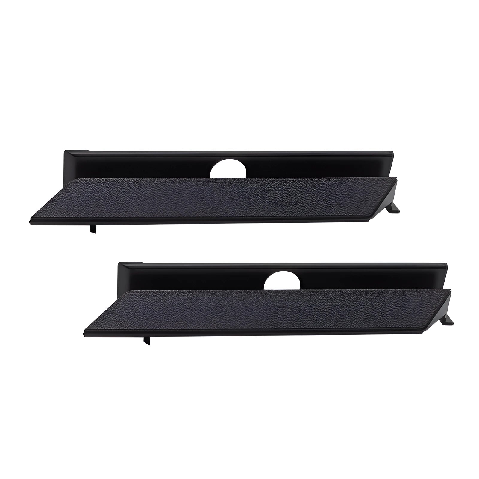 Black PS4 Pro hard drive bottom cover replacement panel with baffle block strip