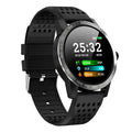 Smart bracelet with 1.3-inch colour screen displaying heart rate and fitness data