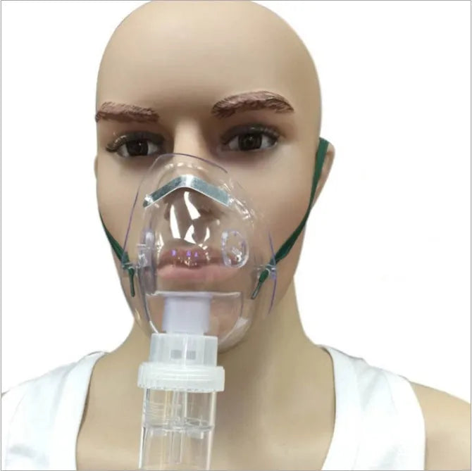 Soft rubber mask aid accessory in A format for alternative face covering fastening