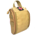 Tactical medical kit with medical supplies and basic medicines for outdoor activities