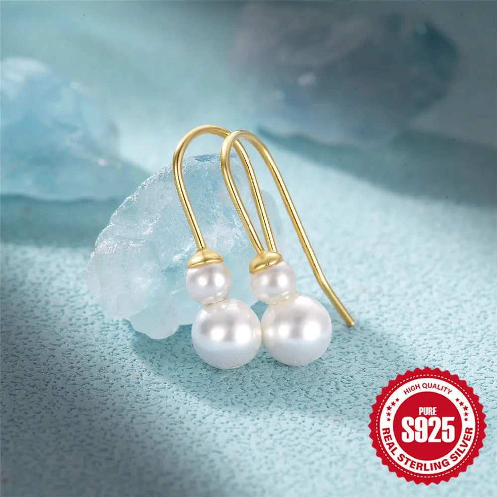 S925 sterling silver earrings with geometric sunflower design and golden three diamonds colour