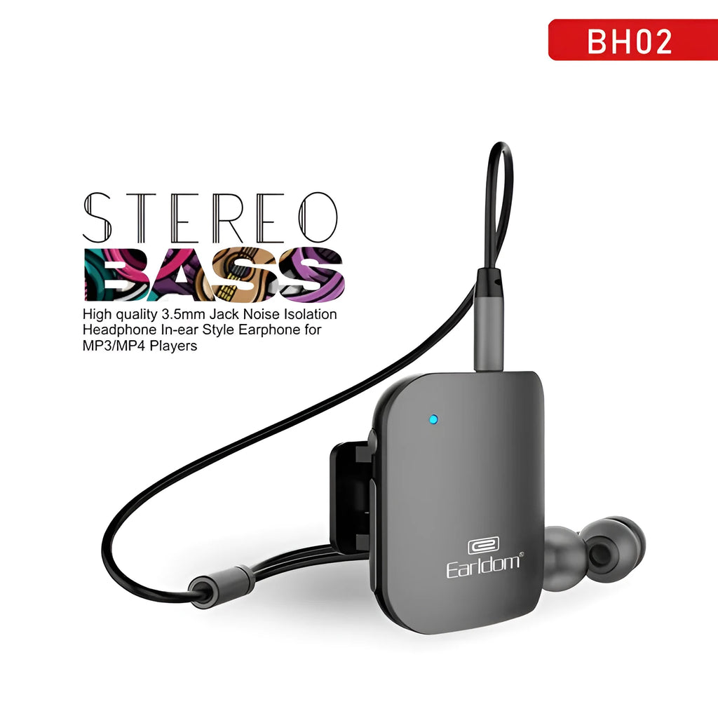 Bluetooth lavalier running headphones in multiple colours with 10-metre wireless range