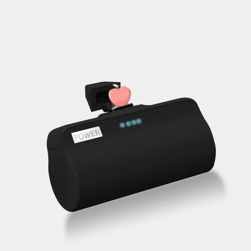 Creative universal power bank in black, green, pink or white colours with 3000mAh capacity