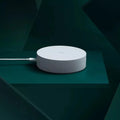Xiaomijia white circular smart home gateway with UK plug for wireless wall control