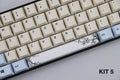Cherry profile PBT 6.25U space bar keycap with dye sublimation printing in twelve colour options