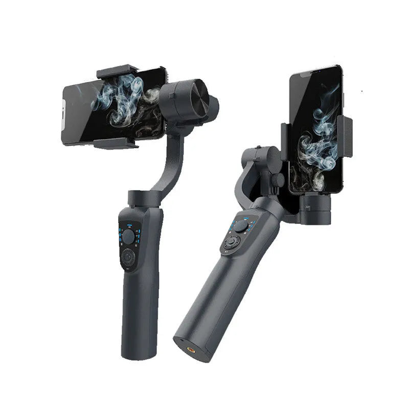 Main S5B plastic three-axis mobile phone stabiliser with extension rod and tripod