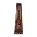 Retro guitar toys simulation ukulele children's musical toy 38cm safety plastic