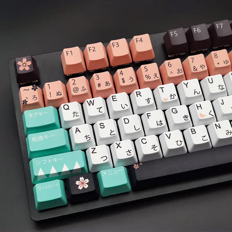 Single green mechanical keycap with animation body design for Cherry-style wireless keyboards