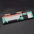 Single green mechanical keycap with animation body design for Cherry-style wireless keyboards