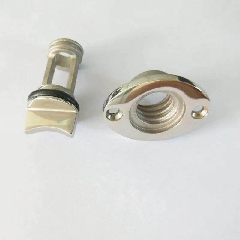 316 stainless steel marine water plug for ship and yacht plumbing systems