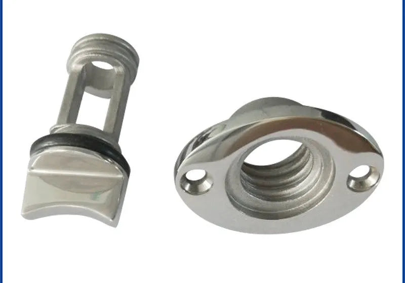 316 stainless steel marine water plug for ship and yacht plumbing systems
