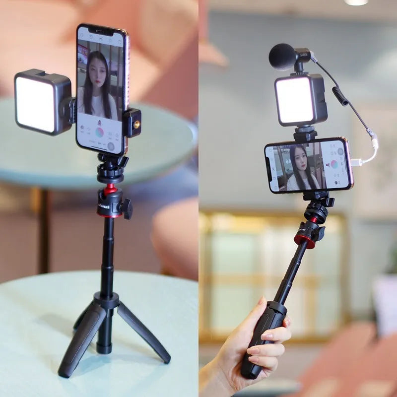 Model Combo 8 mobile phone vlog bracket set with integrated fill light and adjustable stand