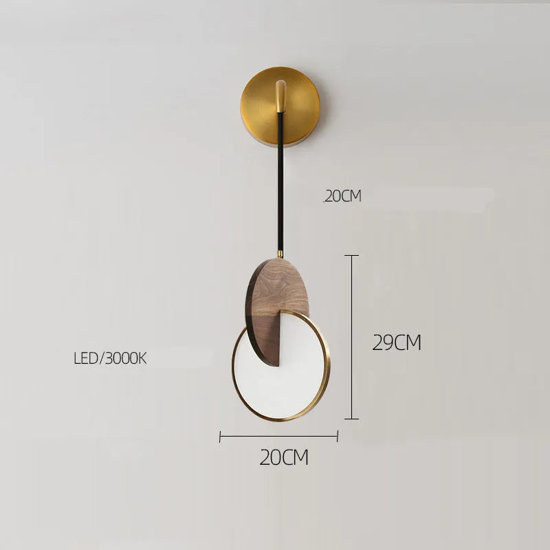 Long-line walnut solid wood chandelier with carved details and warm white lighting