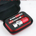 Red universal metric wrench socket for electric screwdriver fitting 7mm to 21mm bolts