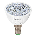 White LED plant growth lamp with 80 beads for indoor plant cultivation