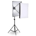 50x70cm soft light photography backdrop cloth on 2-metre stand with international plugs