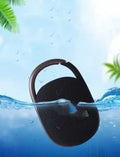 Compact portable Bluetooth wireless speaker in choice of six colours: black, blue, green, pink, red, silver grey.