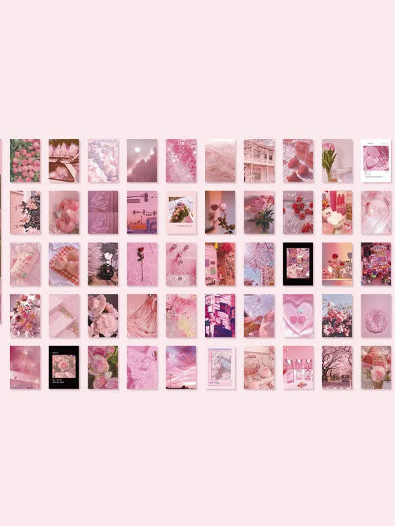 Assorted Japanese paper stickers in various patterns, each measuring 4 by 6 centimetres.