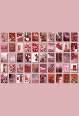 Assorted Japanese paper stickers in various patterns, each measuring 4 by 6 centimetres.