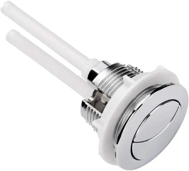 38mm round toilet flush button with double push mechanism for cistern replacement