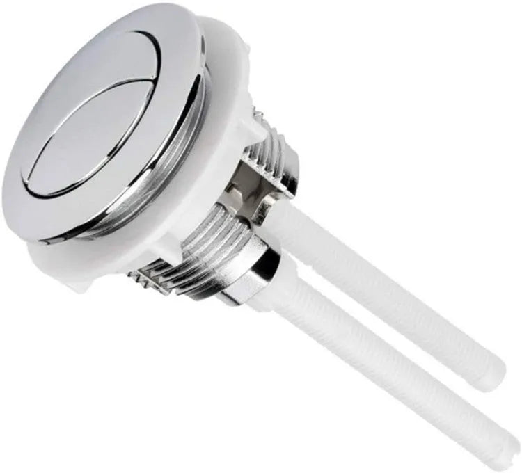 38mm round toilet flush button with double push mechanism for cistern replacement