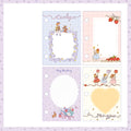 Girl Heart Hand Book mini loose-leaf diary with three-hole binder and 60 refill sheets in pastel cute designs.