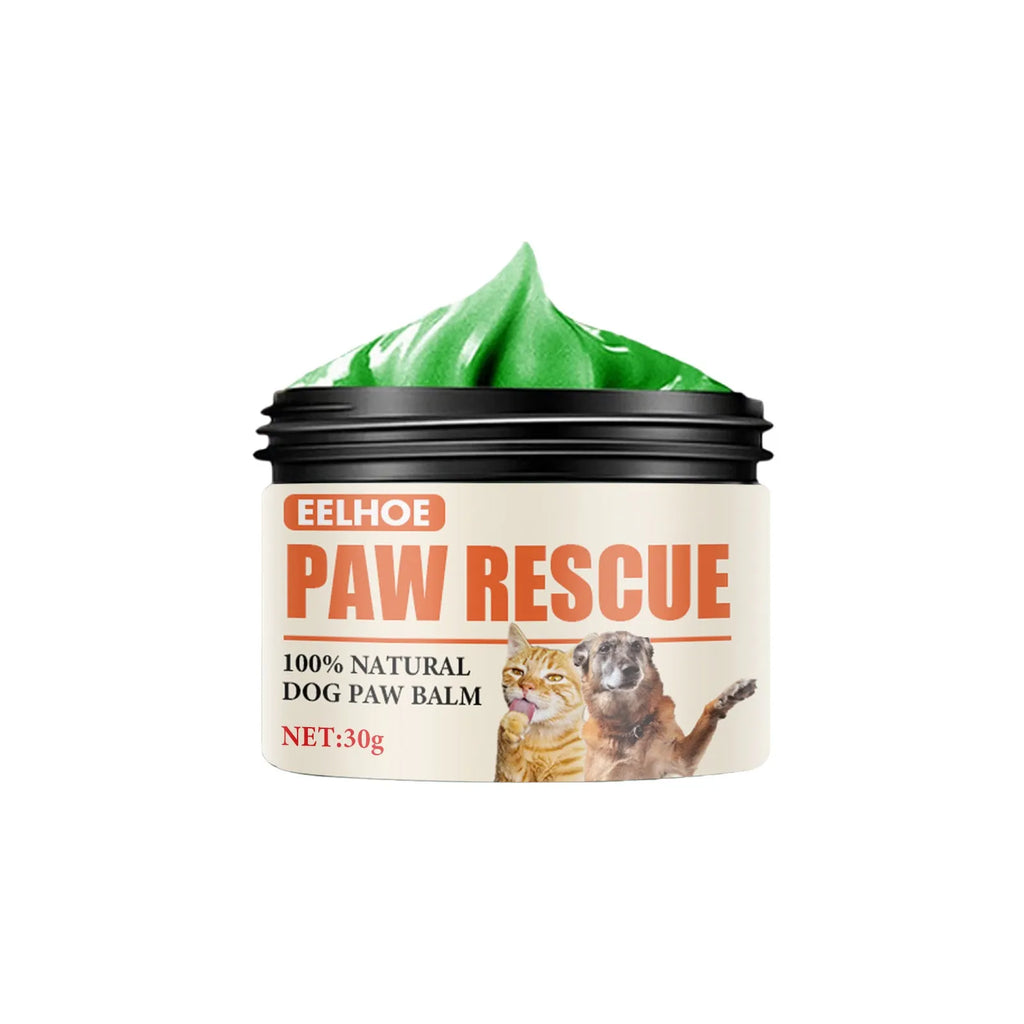 30g canned pet paw care cream for dogs and cats, foot pad protection oil with shea butter and aloe vera, 9.5x2cm