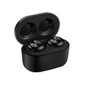 Black or white A6 wireless noise cancelling Bluetooth earbuds with earplug design