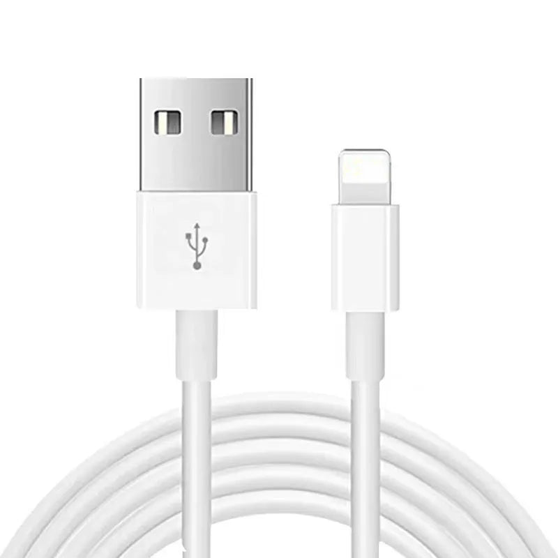 White 20W USB-C fast charger and 1-metre cable for iPhone and iPad