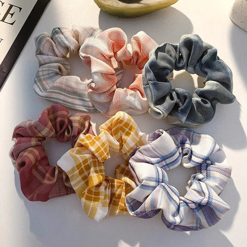 Children's 20-piece hair accessory set with hairpins, rings, and head ropes in Autumn colours
