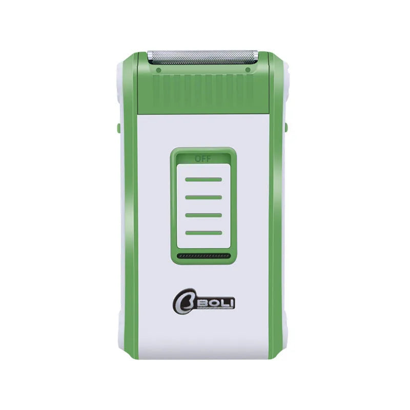 L2 reciprocating double-layer net electric shaver in photo colour with ABS construction