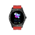 47mm smart watch with heart rate and blood pressure monitoring on silicone wrist strap