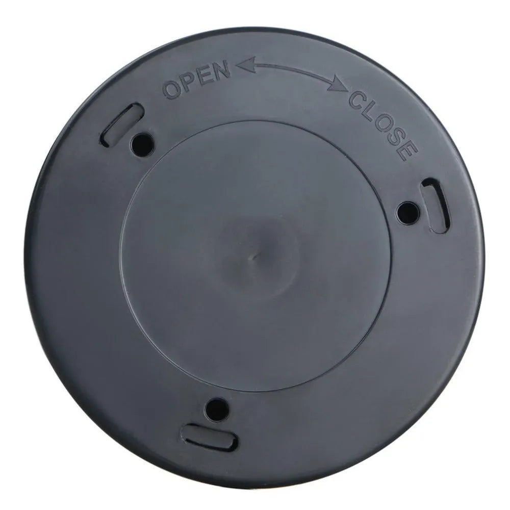 Silver wireless motion sensor night light with circular design and LED illumination