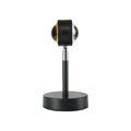 Black USB dual-head sunset rainbow projection table lamp with touch controls