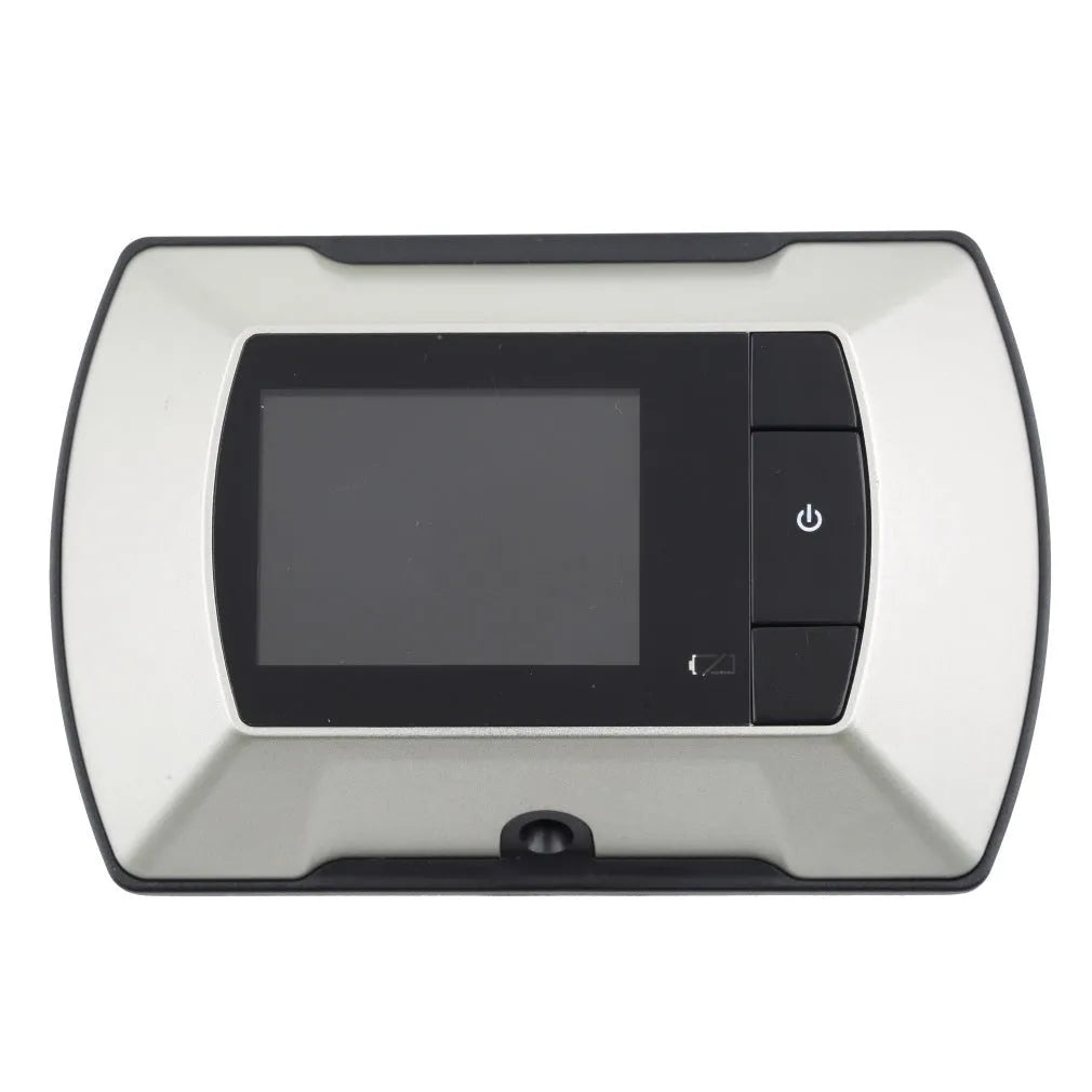 Wireless LCD door peephole monitor with indoor screen and outdoor camera for home security