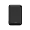 Magnetic wireless power bank in black, blue, green, pink or white with 5000mAh capacity