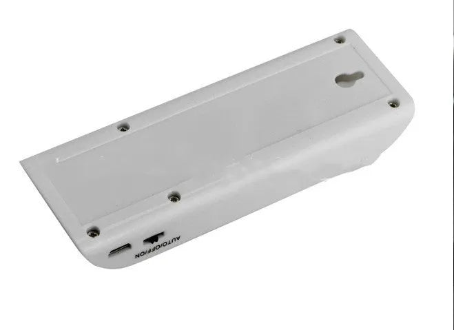 Rechargeable infrared sensor LED night light with PVC shade in white or yellow light options