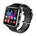 Children's smart sports watch with face recognition camera in black, blue, or pink silicone strap