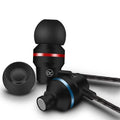 Wired in-ear headphones with microphone, 3.5mm plug, and TPE cable in multiple colour options