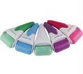 Ice roller massager in plastic, 19.8 cm x 6.0 cm x 11.5 cm, for face and neck use, available in five colours