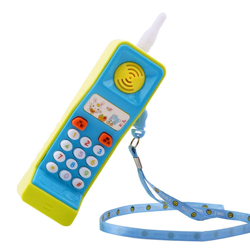 Children's educational toy with sound and light functions featuring cartoon animal design for 3 year olds