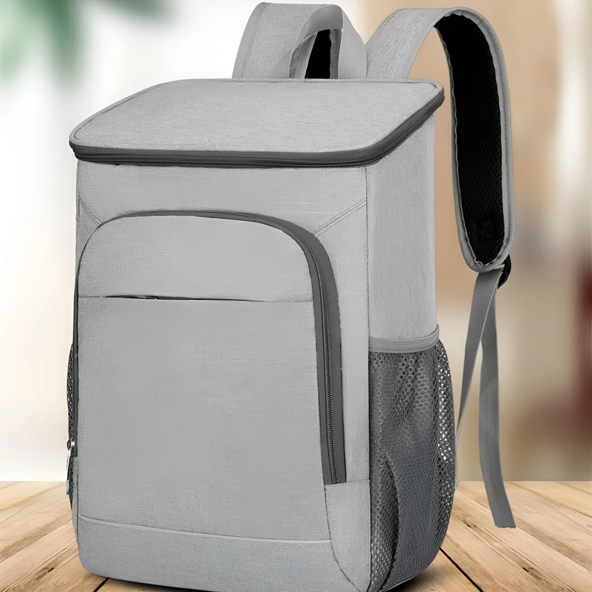 Large outdoor thermal picnic backpack in Oxford cloth with dry-wet separation compartments