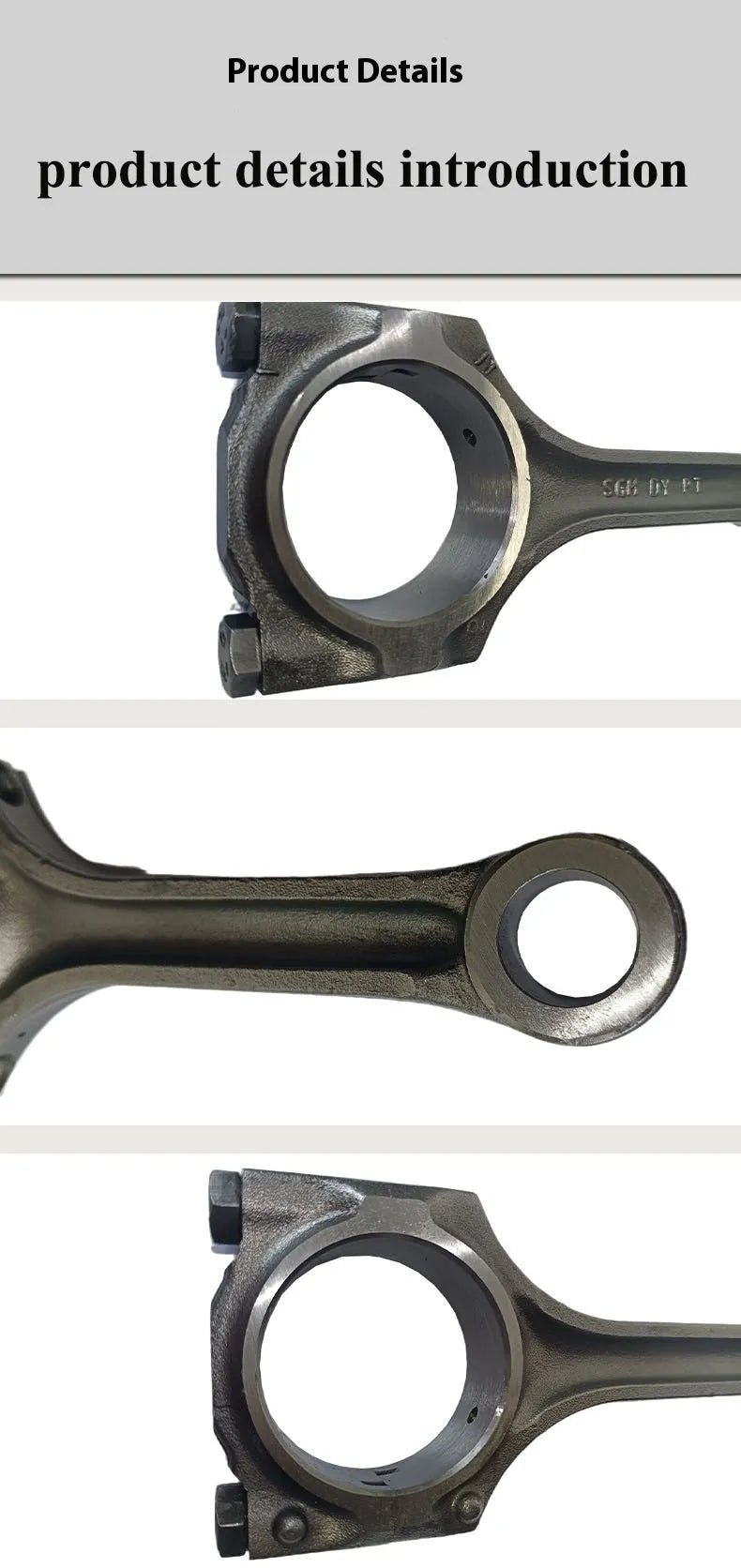 Buick 1.5 1.6 engine connecting rod assembly with standard dimensions for automatic transmission