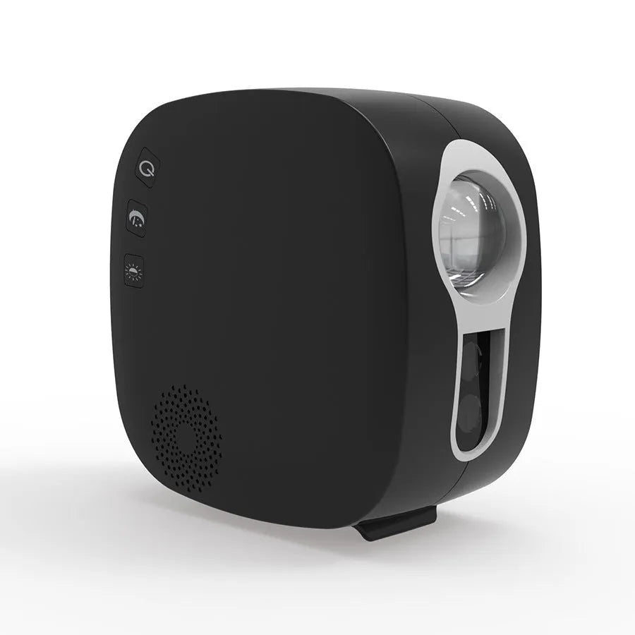 Laser starry sky projection lamp with Bluetooth music playing in modern simplicity design