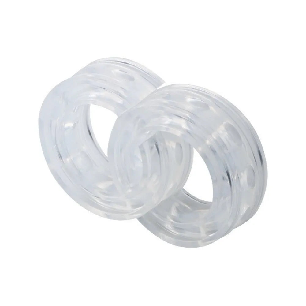 Transparent rubber spring shock absorbers for car modification with six size options