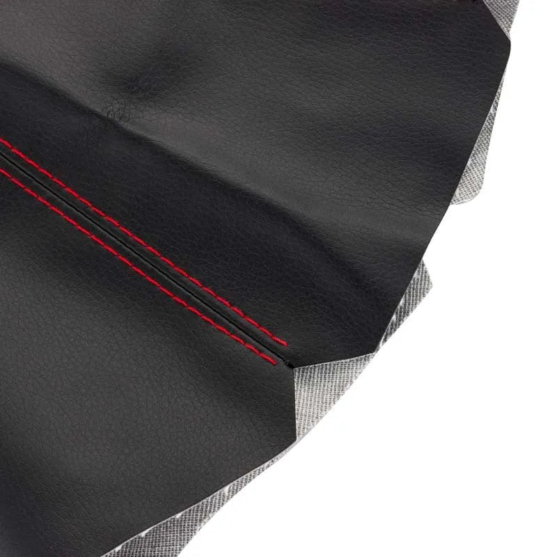 General Motors PU leather gear cover for manual transmission dust protection in black line colour