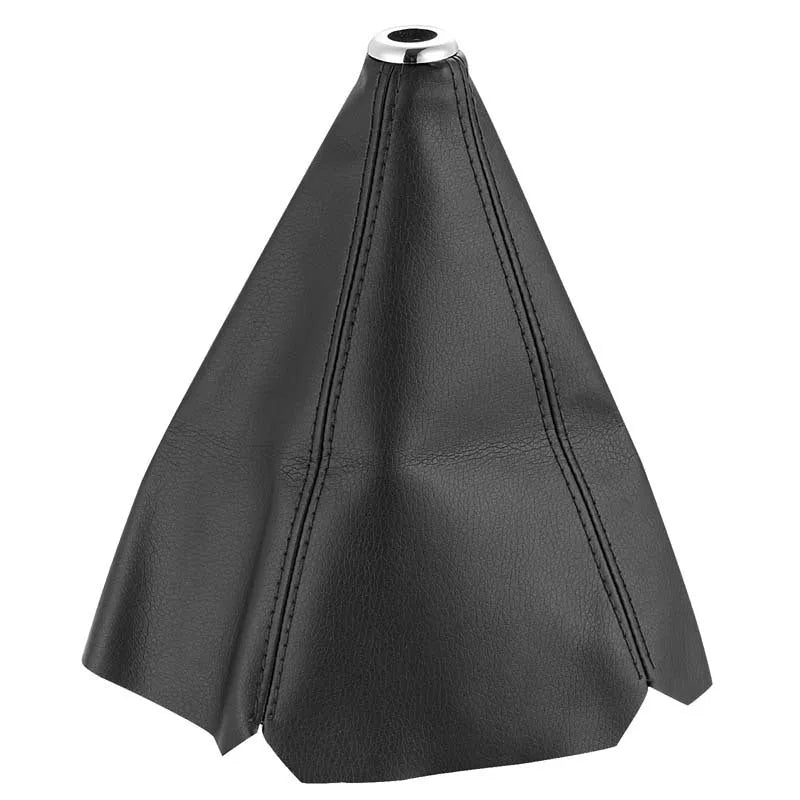 General Motors PU leather gear cover for manual transmission dust protection in black line colour