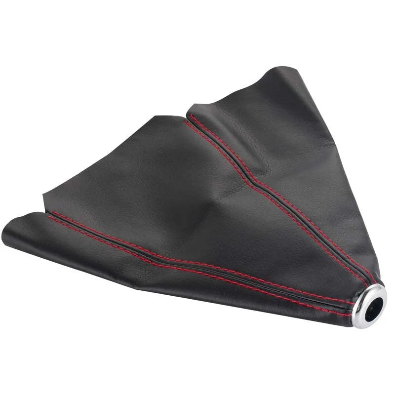General Motors PU leather gear cover for manual transmission dust protection in black line colour